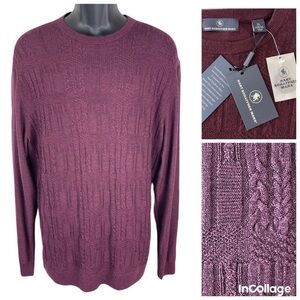 NWT Hart Schaffner Marx Merino Wool sweater